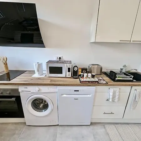 Excellent T2 - Moderne & Equipe Avec Parking Apartman Grenoble